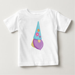 Niedliches Gnome, Kleiner Gnome, Garten Gnome, Blu Baby T-shirt