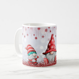 Niedliches Gnome Weihnachtsgeschenk Kaffee Tasse