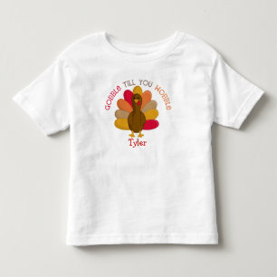 NIEDLICHES Gobble bis zum Erntedank Day Shirt
