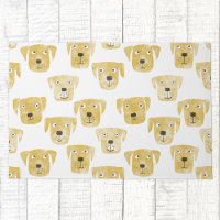 Niedliches Golden Labrador Retriever Dog Muster