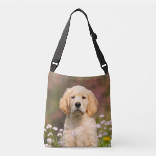 Niedliches Golden Retriever Doppy Puppy Foto - on Tragetaschen Mit Langen Trägern