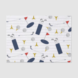 Niedliches Golfpapier Seidenpapier