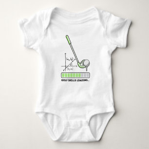 Niedliches Golftraining Baby Strampler