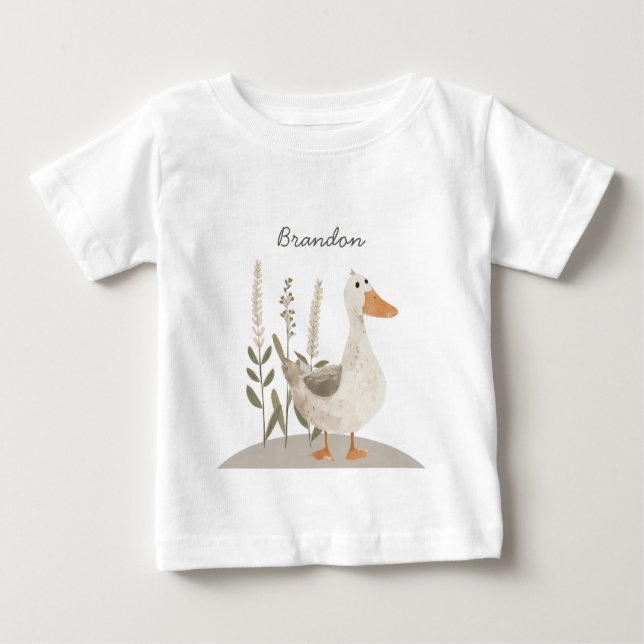 Niedliches Goose-Baby-T - Shirt (Vorderseite)