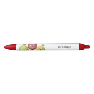Niedliches Gooseberry-Trio mit Cartoon Kugelschreiber