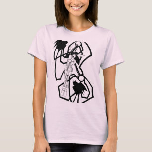 Niedliches Goth Mädchen T-Shirt