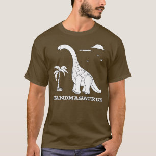 Niedliches Grandmasaurus für Oma T-Shirt