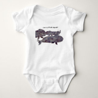 Niedliches graue Wal-Säuglings-Kleid Baby Strampler