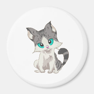 NIEDLICHES Graugrauen und BEIGE KLEINE KÜCHE MIT B Magnet