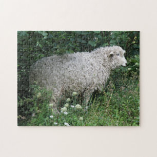 Niedliches Greedy Sheep Eating Puzzle