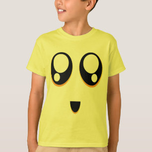 Niedliches großes Augen emoji T-Shirt