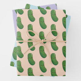 Niedliches Gurtband Geschenkpapier Set