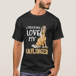 Niedliches Haflinger Pferd I Freaking Liebe Mein H T-Shirt