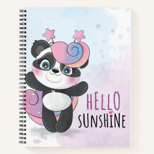 niedliches hallo sunshire Notebook Notizbuch