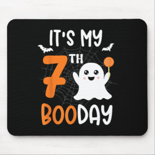 Niedliches Halloween, 7. Geburtstagsgeister B Mousepad