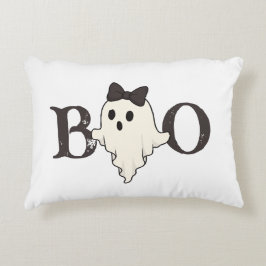 Niedliches Halloween Akzent Pillow - Boogespenst m Dekokissen