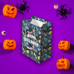 Niedliches Halloween anpassbar Mittlere Geschenktüte