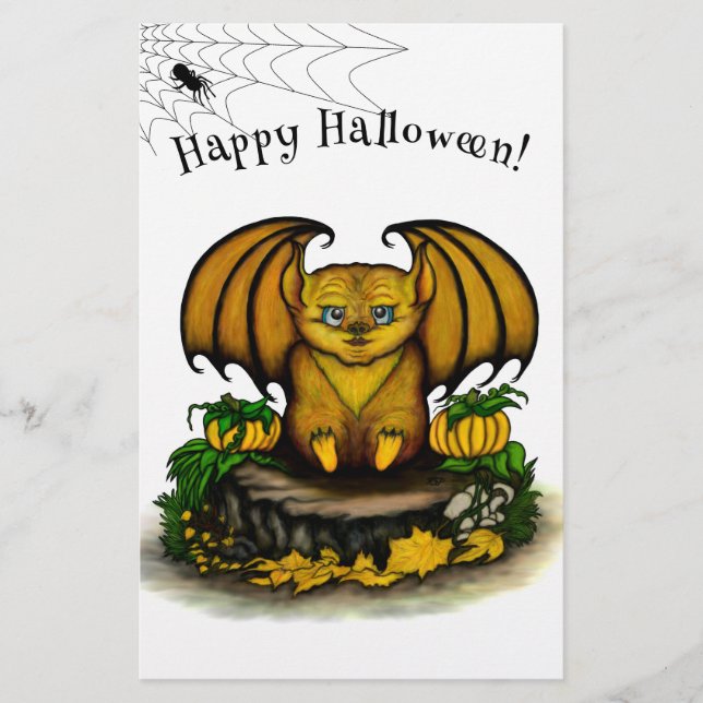 Niedliches Halloween-Becken Flyer (Vorne)