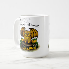 Niedliches Halloween-Becken Kaffeetasse