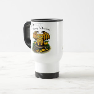 Niedliches Halloween-Becken Reisebecher