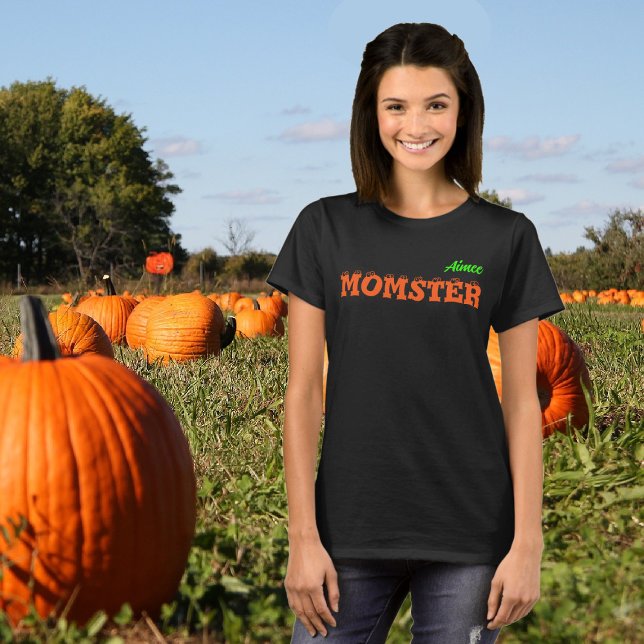 Niedliches Halloween-Black im Oktober T-Shirt (Von Creator hochgeladen)