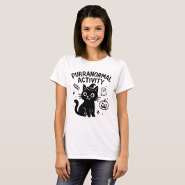 Niedliches Halloween-Cat-T-Shirt T-Shirt