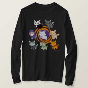 Niedliches Halloween-Cats-Shirt T-Shirt