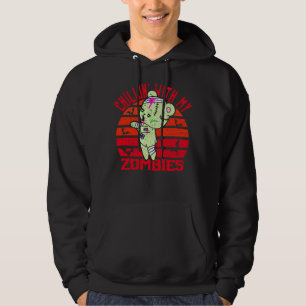 Niedliches Halloween Chillin' mit meinem Zombies-T Hoodie