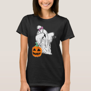 Niedliches Halloween Costume Funny Dabbing Shih Tz T-Shirt