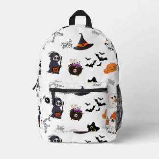 Niedliches Halloween-Design-Backpack Bedruckter Rucksack