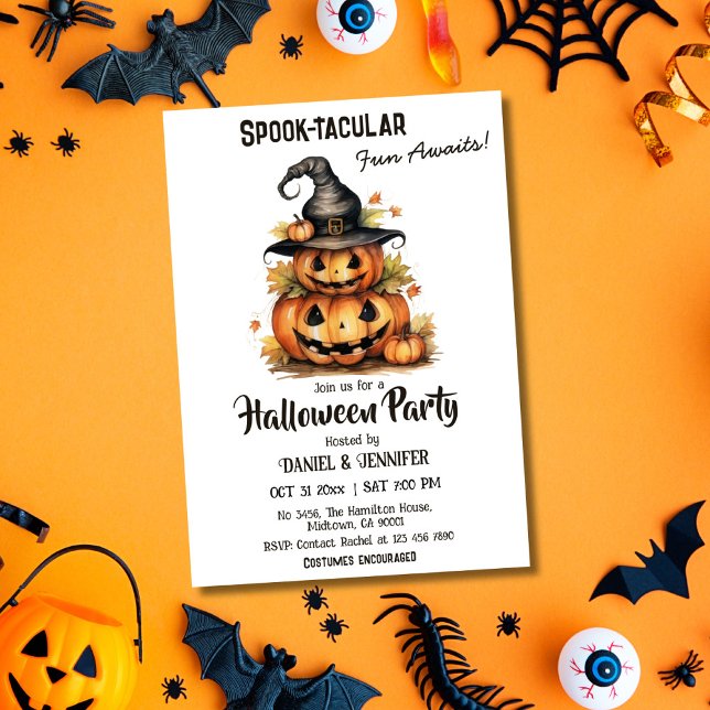 Niedliches Halloween Einladung (Von Creator hochgeladen)