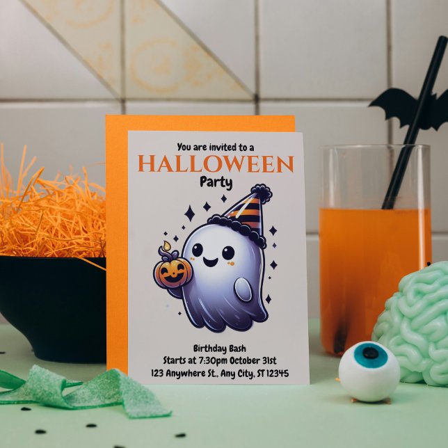 Niedliches Halloween Einladung (Von Creator hochgeladen)
