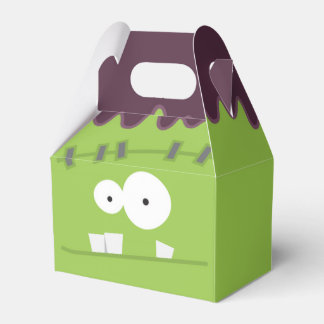 Niedliches Halloween-Frankenstein-Monster-Gesicht Geschenkschachtel