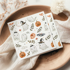 Niedliches Halloween-Geburtstag Napkins Serviette