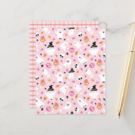 Niedliches Halloween-Geisterpapier