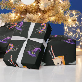 Niedliches Halloween-Geschenk Geschenkpapier
