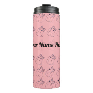 Niedliches Halloween-Ghost-Design Thermosbecher