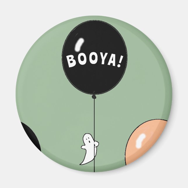 Niedliches Halloween-Ghost-Magnet Magnet (Vorne)