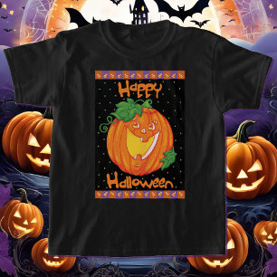 Niedliches Halloween-Girl T-Shirt