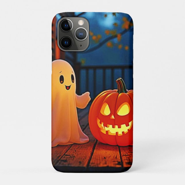 Niedliches Halloween-Glühdesign Case-Mate iPhone Hülle (Rückseite)