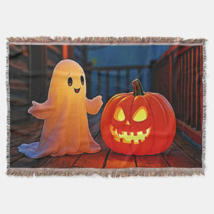 Niedliches Halloween-Glühdesign Decke