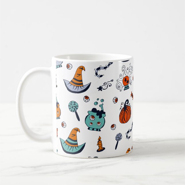 Niedliches Halloween Kaffeetasse (Links)
