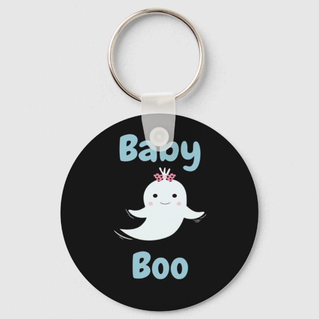 Niedliches Halloween-Kindergeschenk für Baby Boo Schlüsselanhänger (Vorderseite)