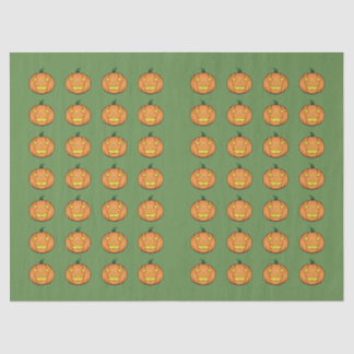 Niedliches Halloween-Kürkettenpapier Seidenpapier