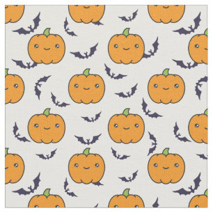 Niedliches Halloween-Kürtenmuster Stoff