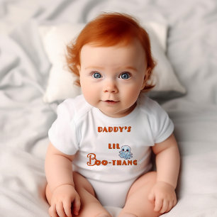 Niedliches Halloween-LiL Boo-Thang Baby Strampler