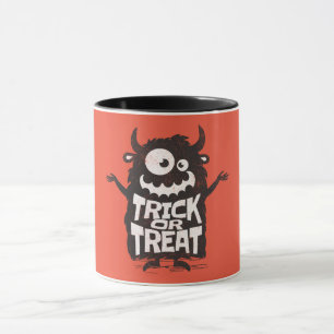 Niedliches Halloween-Monster Tasse