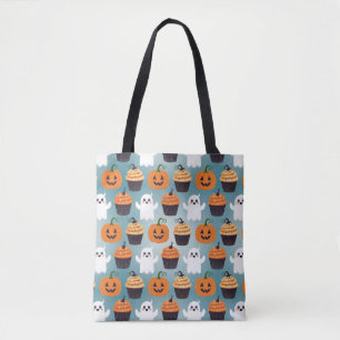 Niedliches Halloween-Muster Kürbis, Geister, Cup