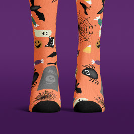 Niedliches Halloween-Muster Socken