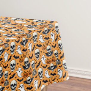 Niedliches Halloween-Muster Tischdecke